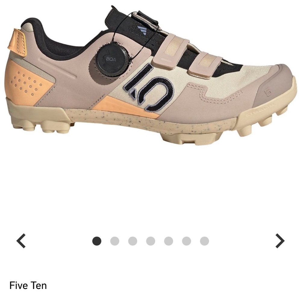 adidas Five Ten Athletic Shoes - Beige and Black